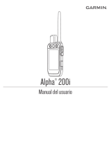 Garmin Alpha 200i, solo dispositivo de mano El manual del propietario