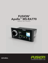 Fusion Fusion Apollo RA770 Manual de usuario