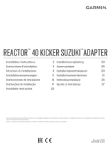 Garmin Piloto automatico kicker Reactor 40 Guía de instalación