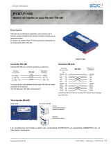 SBC PCD7.F110S Serial Interface Module RS-422/RS-485 Ficha de datos