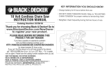 Black & Decker CCS818 El manual del propietario