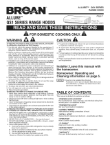Broan QS136BL Guía de instalación