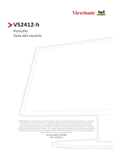 ViewSonic VS2412-H-S Guía del usuario