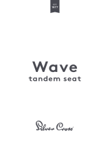 Silver Cross Wave Tandem Seat Manual de usuario