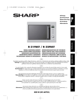 Sharp r 21 fb st El manual del propietario
