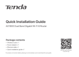 Tenda RX3 Guía de instalación