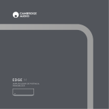 Cambridge Audio Edge M Manual de usuario