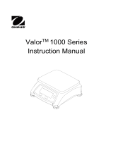 Ohaus V12P15 Manual de usuario