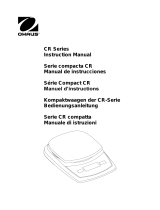 Ohaus CR2200 Manual de usuario