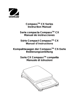 Ohaus CX1201 Manual de usuario