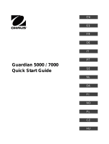 Ohaus e-G71HS07C Guía de inicio rápido