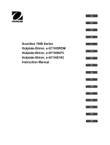 Ohaus e-G71HSRDM Manual de usuario