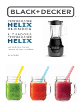 BLACK DECKER Performance Helix Blender Manual de usuario
