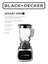 Black and Decker Appliances SMART PRO BL6020 Manual de usuario