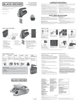 Black and Decker Appliances MX610 Series Helix Performance Premium 5-Speed Hand Mixer Manual de usuario