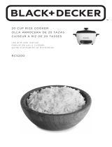 Black and Decker Appliances RC5200 Guía del usuario