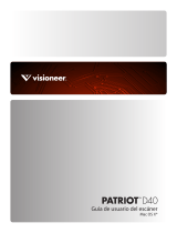 Visioneer Patriot D40 Guía del usuario