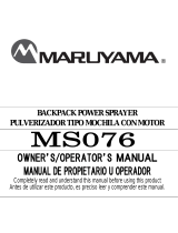 Maruyama MS076D-TL El manual del propietario