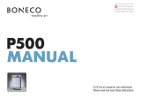 Boneco P500 Manual de usuario