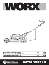 Worx WG751.3 El manual del propietario
