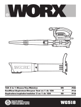 Worx WG518 El manual del propietario