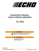 Echo SC-2013 Manual de usuario