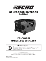 Echo EGi-3600LN Manual de usuario