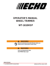 Echo WT-1610HSP Manual de usuario