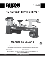 Rikon Power Tools 70-150VSR Manual de usuario