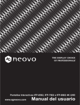 AG Neovo IFP-6502 Manual de usuario