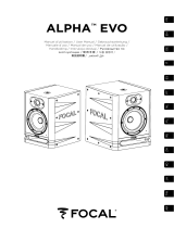 Focal ALPHA EVO Manual de usuario