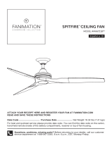 Fanimation MA6721B Spitfire El manual del propietario