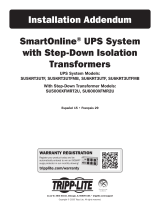 Tripp Lite Installation Addendum - SmartOnline UPS System El manual del propietario