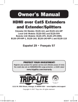 Tripp Lite Owner's Manual - HDMI over Cat5 Extenders and Extender/Splitters El manual del propietario