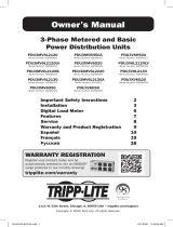 Tripp Lite 3-Phase Basic PDUs El manual del propietario