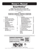 Tripp Lite Owner's Manual SmartOnline® Single-Phase Rack-Mount Online UPS El manual del propietario