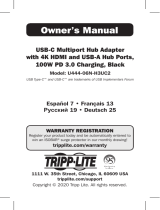 Tripp Lite Owner's Manual U444-06N-H3UC2 El manual del propietario