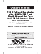Tripp Lite Owner's Manual U444-06N-H4GUC El manual del propietario