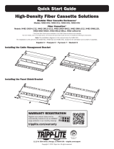 Tripp Lite High Density Fiber Cassette Solutions Guía de inicio rápido