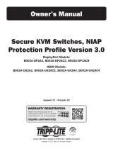 Tripp Lite Secure KVM Switches, NIAP Protection Profile Version 3.0 El manual del propietario