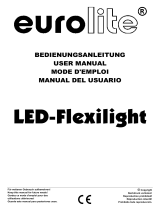 EuroLite LED-Flexilight Manual de usuario