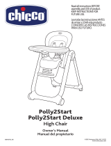 Chicco Polly2Start® Deluxe Highchair Manual de usuario