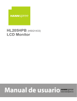 Hannspree HL205HPB Manual de usuario