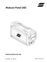 ESAB Robust Feed U82 Manual de usuario