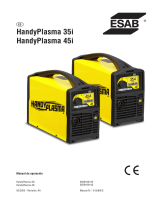 ESAB HandyPlasma 45i Operating Manual Manual de usuario