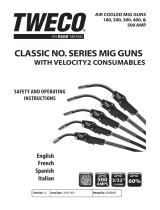 Tweco Classic No. Series Mig Guns Manual de usuario