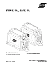 ESAB EMP235IC Manual de usuario