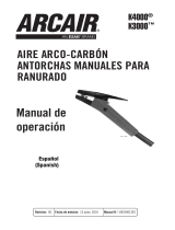 Arcair Air Carbon-Arc Manual Gouging Torches Manual de usuario