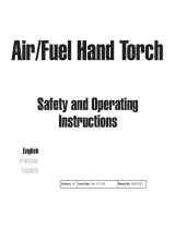 Victor Technologies Air/Fuel Hand Torch Manual de usuario