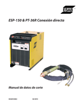 ESAB ESP-150 & PT-36R Direct Connect Manual de usuario